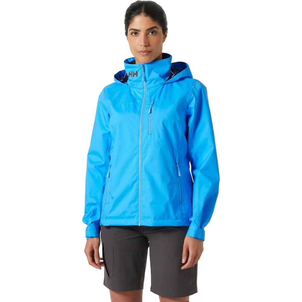 image:imageHelly Hansen Crew Hooded Jacket 20645 Cyan