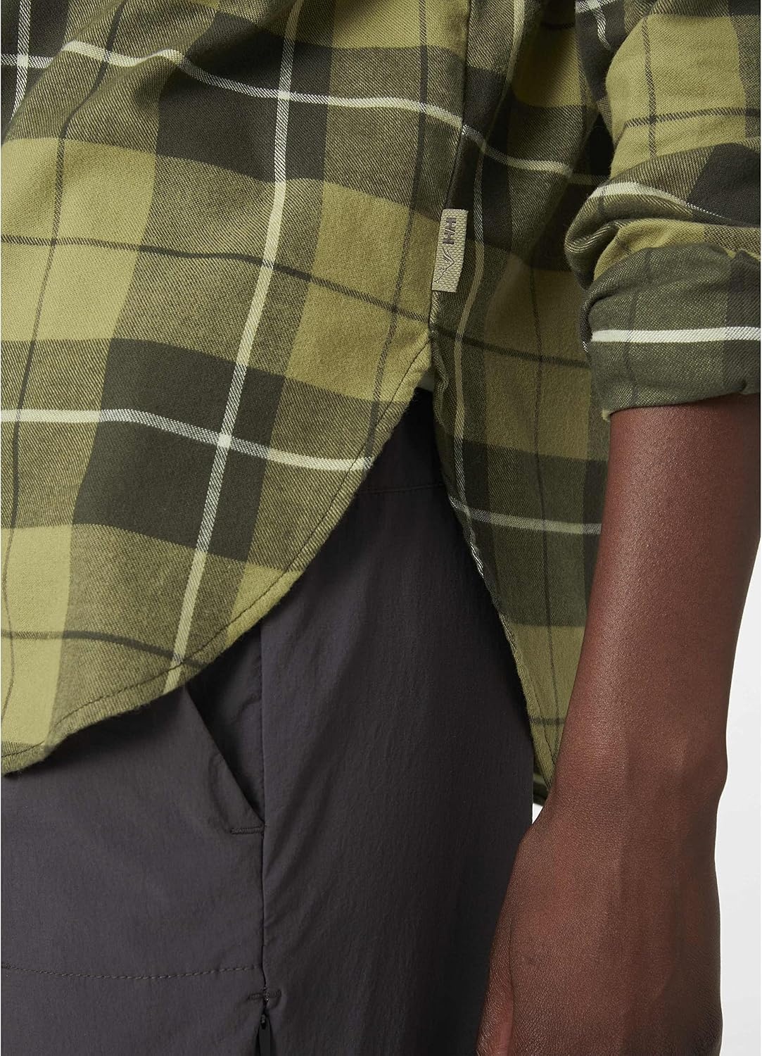 image:imageHellyHansen Mens Verglas Light Hoodie444 Sage Plaid