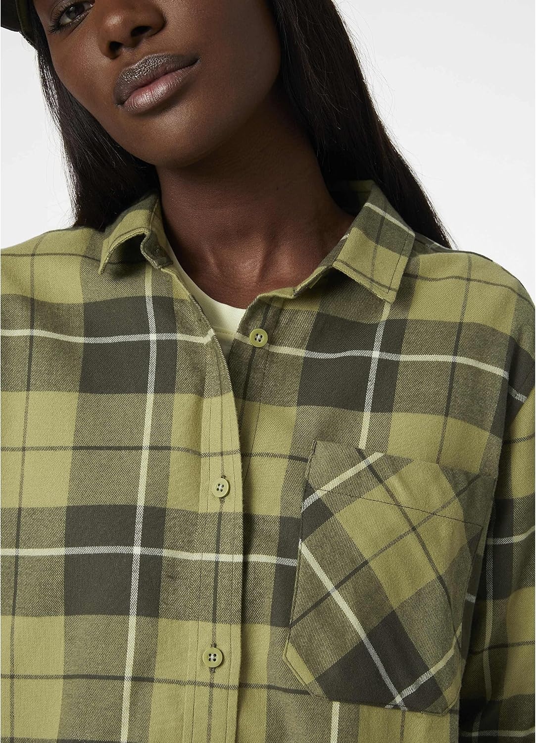 image:imageHellyHansen Mens Verglas Light Hoodie444 Sage Plaid