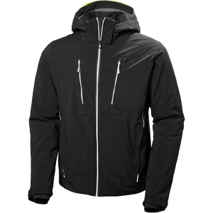 Helly-Hansen Men’s Alpha 3.0 Ski Jacket, Multiple Colors(990 Black)